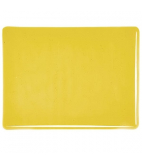 VERRE VITRAIL ET FUSING BULLSEYE - AMBRE MOYEN TRANSLUCIDE - 1137-30F