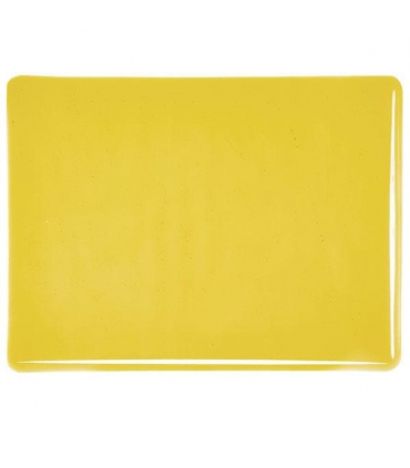 VERRE VITRAIL ET FUSING BULLSEYE - AMBRE MOYEN TRANSLUCIDE - 1137-30F