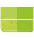 VERRE VITRAIL ET FUSING BULLSEYE - VERT PRINTEMPS TRANSLUCIDE - 1426-30F