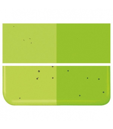VERRE VITRAIL ET FUSING BULLSEYE - VERT PRINTEMPS TRANSLUCIDE - 1426-30F