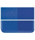 VERRE VITRAIL ET FUSING BULLSEYE  - BLEU ROYAL TRANSLUCIDE - 1114-30F
