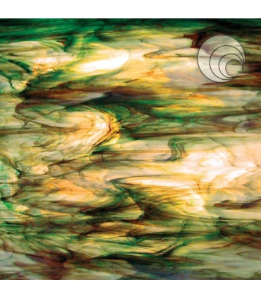 VERT/BLANC/MARRON "RAINFOREST" - 6021-86CCF