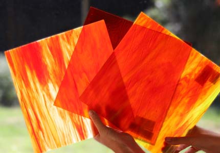 Feuille de verre pour Vitrail et Fusing